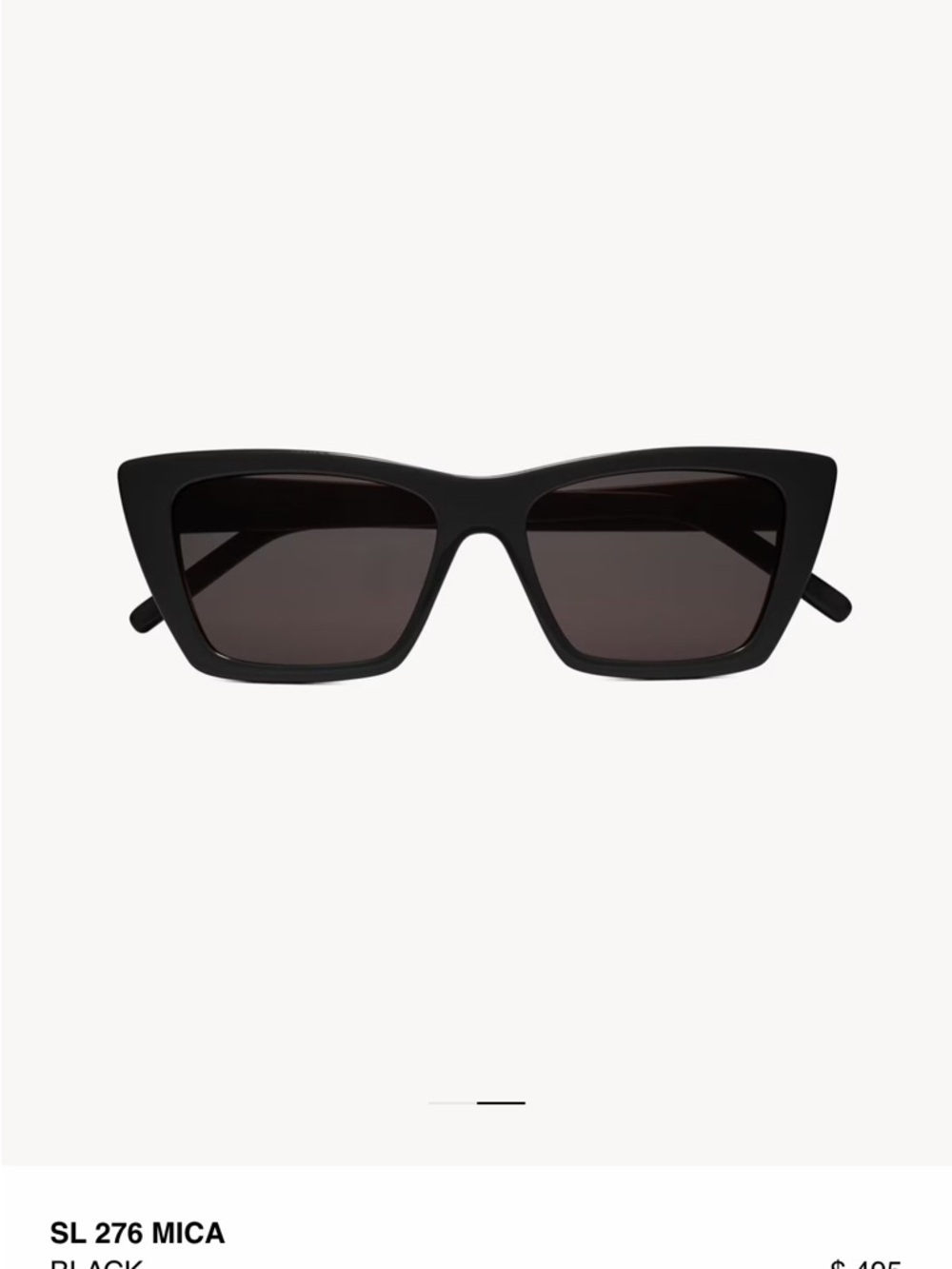 Saint Laurent SL276 Mica Black Sunglasses
